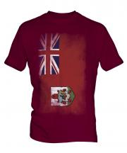 Bermuda Faded Flag Mens T-Shirt