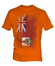 Bermuda Faded Flag Mens T-Shirt