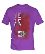 Bermuda Faded Flag Mens T-Shirt