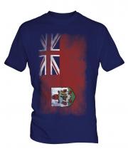 Bermuda Faded Flag Mens T-Shirt
