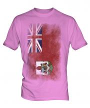 Bermuda Faded Flag Mens T-Shirt