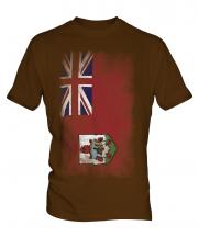 Bermuda Faded Flag Mens T-Shirt