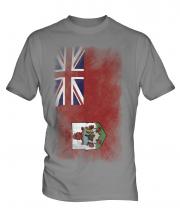 Bermuda Faded Flag Mens T-Shirt