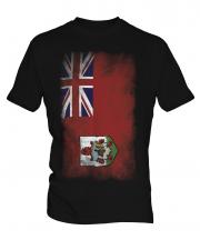 Bermuda Faded Flag Mens T-Shirt