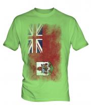 Bermuda Faded Flag Mens T-Shirt