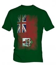 Bermuda Faded Flag Mens T-Shirt