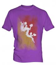 Bhutan Faded Flag Mens T-Shirt