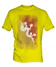 Bhutan Faded Flag Mens T-Shirt