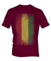 Bolivia Faded Flag Mens T-Shirt
