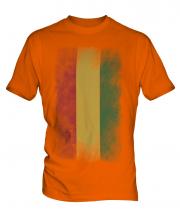 Bolivia Faded Flag Mens T-Shirt