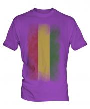 Bolivia Faded Flag Mens T-Shirt