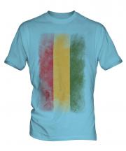 Bolivia Faded Flag Mens T-Shirt