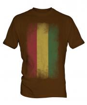 Bolivia Faded Flag Mens T-Shirt