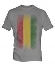 Bolivia Faded Flag Mens T-Shirt