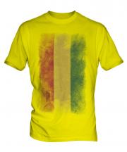 Bolivia Faded Flag Mens T-Shirt