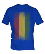 Bolivia Faded Flag Mens T-Shirt