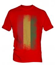 Bolivia Faded Flag Mens T-Shirt