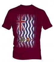 British Indian Ocean Territory Faded Flag Mens T-Shirt