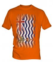 British Indian Ocean Territory Faded Flag Mens T-Shirt