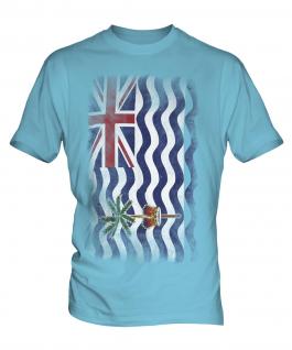 British Indian Ocean Territory Faded Flag Mens T-Shirt