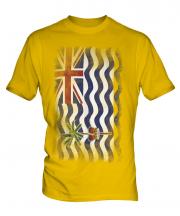 British Indian Ocean Territory Faded Flag Mens T-Shirt