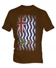 British Indian Ocean Territory Faded Flag Mens T-Shirt