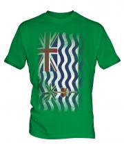British Indian Ocean Territory Faded Flag Mens T-Shirt