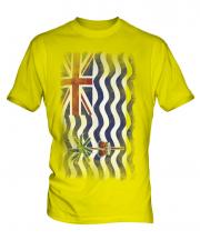 British Indian Ocean Territory Faded Flag Mens T-Shirt