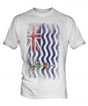 British Indian Ocean Territory Faded Flag Mens T-Shirt