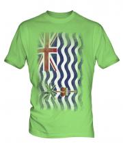 British Indian Ocean Territory Faded Flag Mens T-Shirt