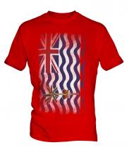 British Indian Ocean Territory Faded Flag Mens T-Shirt