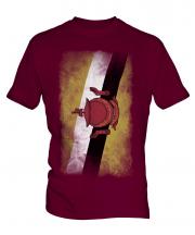 Brunei Faded Flag Mens T-Shirt