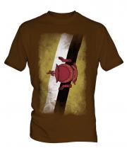 Brunei Faded Flag Mens T-Shirt