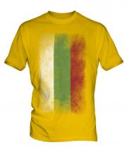 Bulgaria Faded Flag Mens T-Shirt