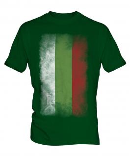 Bulgaria Faded Flag Mens T-Shirt