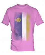 Buryatia Faded Flag Mens T-Shirt