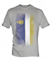 Buryatia Faded Flag Mens T-Shirt