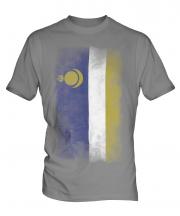 Buryatia Faded Flag Mens T-Shirt