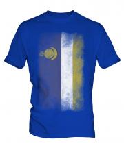 Buryatia Faded Flag Mens T-Shirt