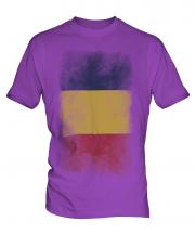 Chad Faded Flag Mens T-Shirt