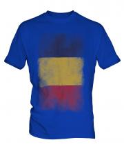 Chad Faded Flag Mens T-Shirt
