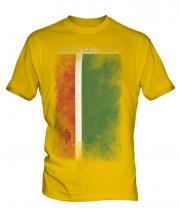 Chechen Republic Faded Flag Mens T-Shirt