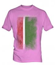 Chechen Republic Faded Flag Mens T-Shirt