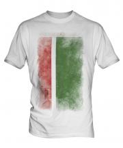 Chechen Republic Faded Flag Mens T-Shirt