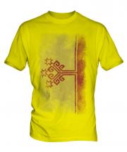 Chuvashia Faded Flag Mens T-Shirt