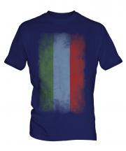 Dagestan Faded Flag Mens T-Shirt
