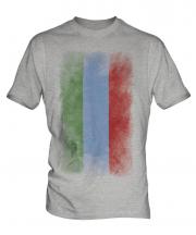 Dagestan Faded Flag Mens T-Shirt