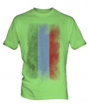 Dagestan Faded Flag Mens T-Shirt