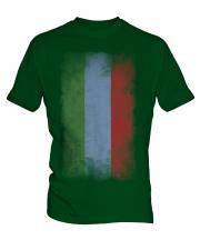 Dagestan Faded Flag Mens T-Shirt
