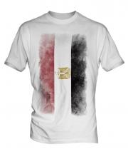 Egypt Faded Flag Mens T-Shirt